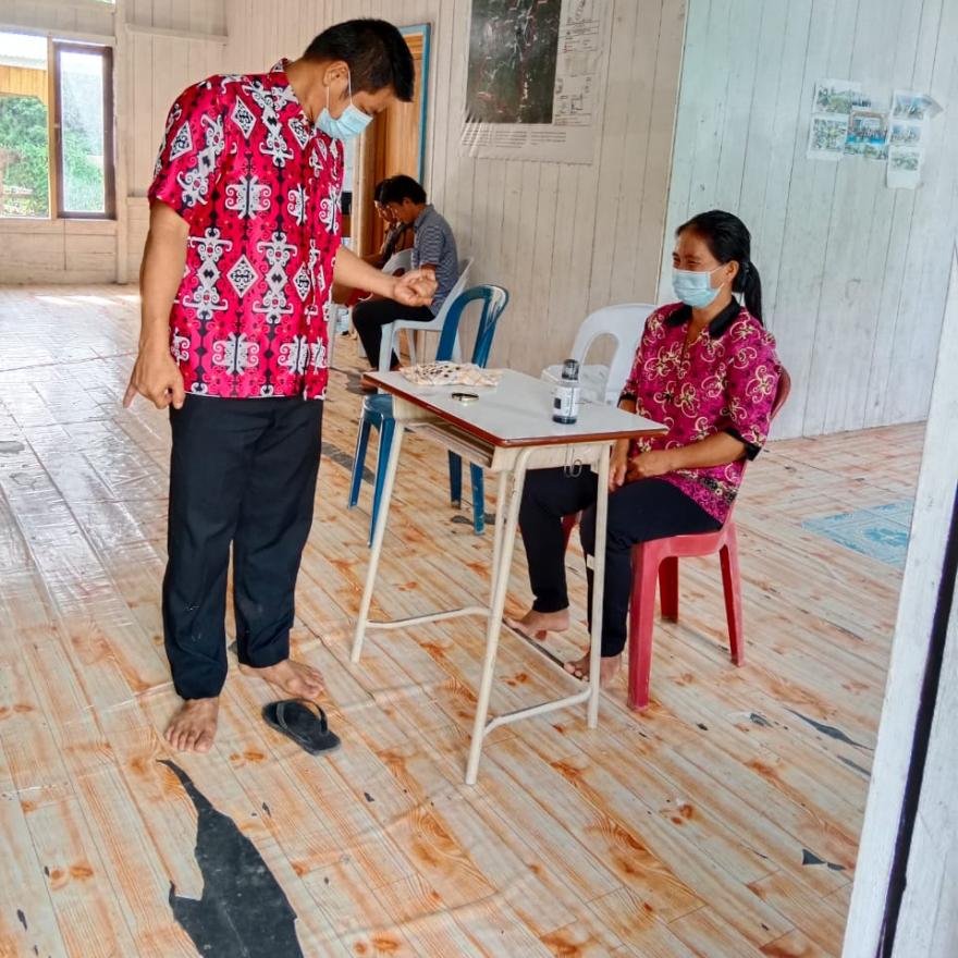 Pemilihan Ketua BPD Yang baru Tahun 2022 di Desa Long Pada